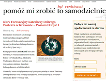 Tablet Screenshot of bycrodzicami.pl